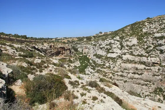 Wied Babu valley, Malta