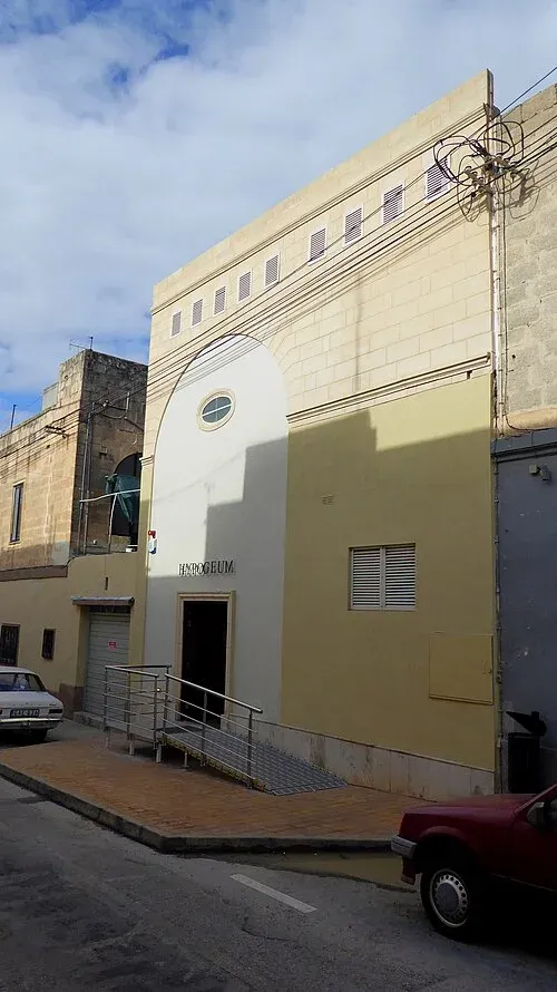 Ħal Saflieni Hypogeum entrance, Paola