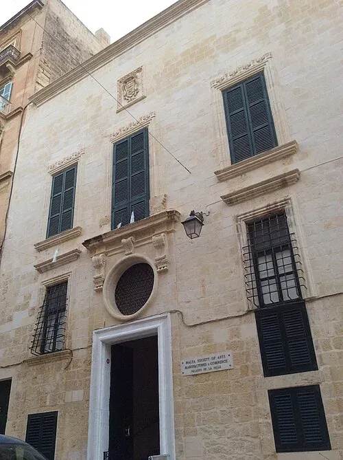 Malta Society of Arts, Palazzo de La Salle, Valletta
