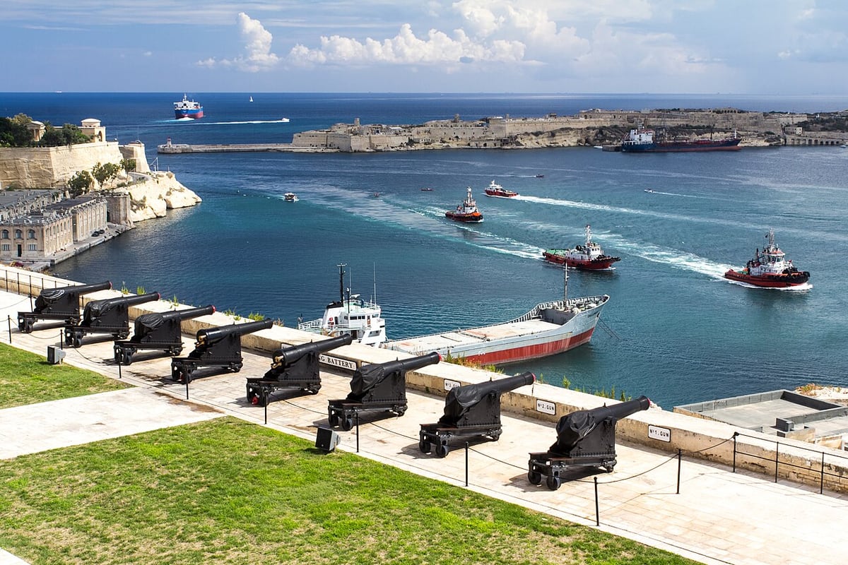 Saluting Battery, Valletta