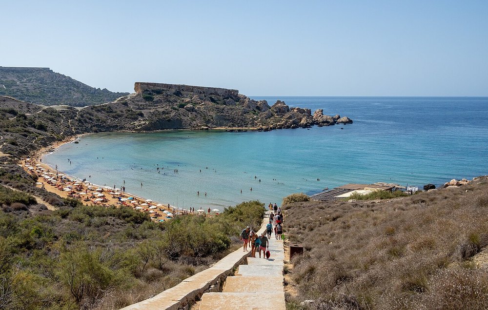 Għajn Tuffieħa, Malta