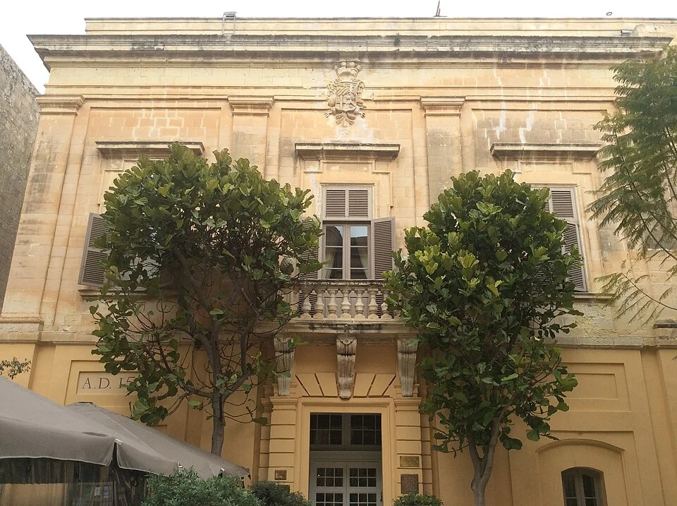 The Xara Palace, home of de Mondion, Mdina
