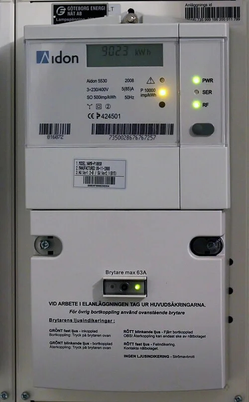 Electricity meter — topic illustration