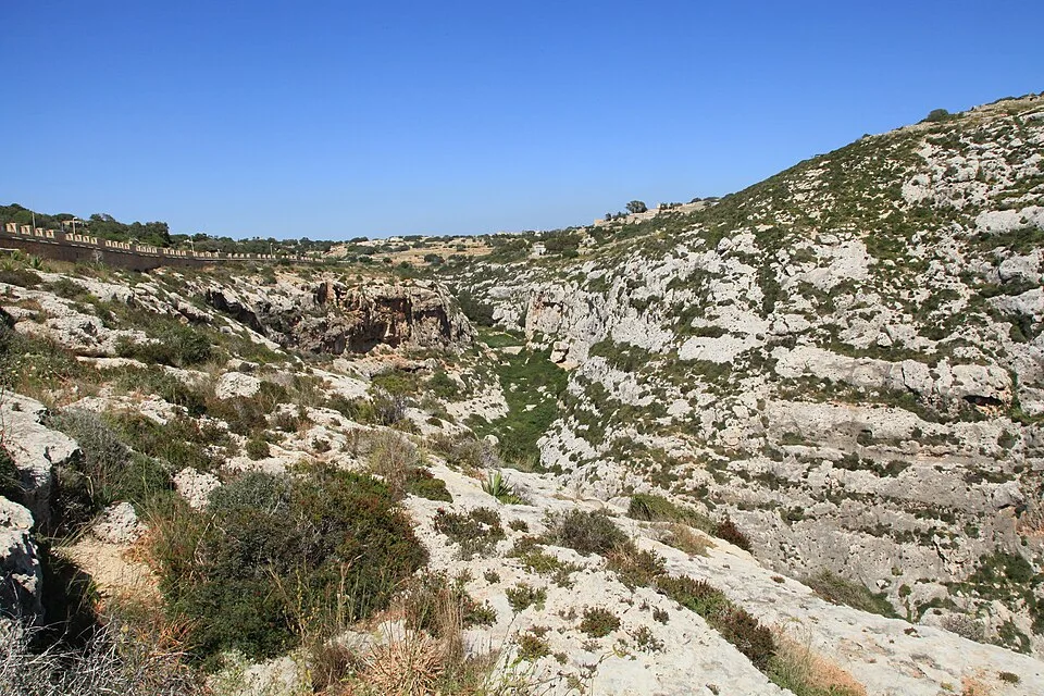 Wied Babu valley, Malta